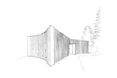 A sketch of Cook Park Amenities by Fox Johnston.