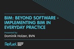 Dominik Holzer talk on BIM – Melbourne