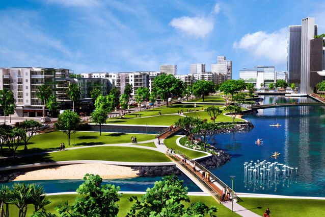 Golf course to be transformed into new Sunshine Coast CBD | ArchitectureAU