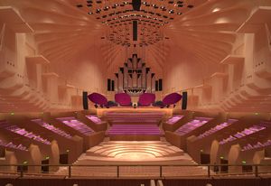 The refurbished Sydney Opera House concert hall.