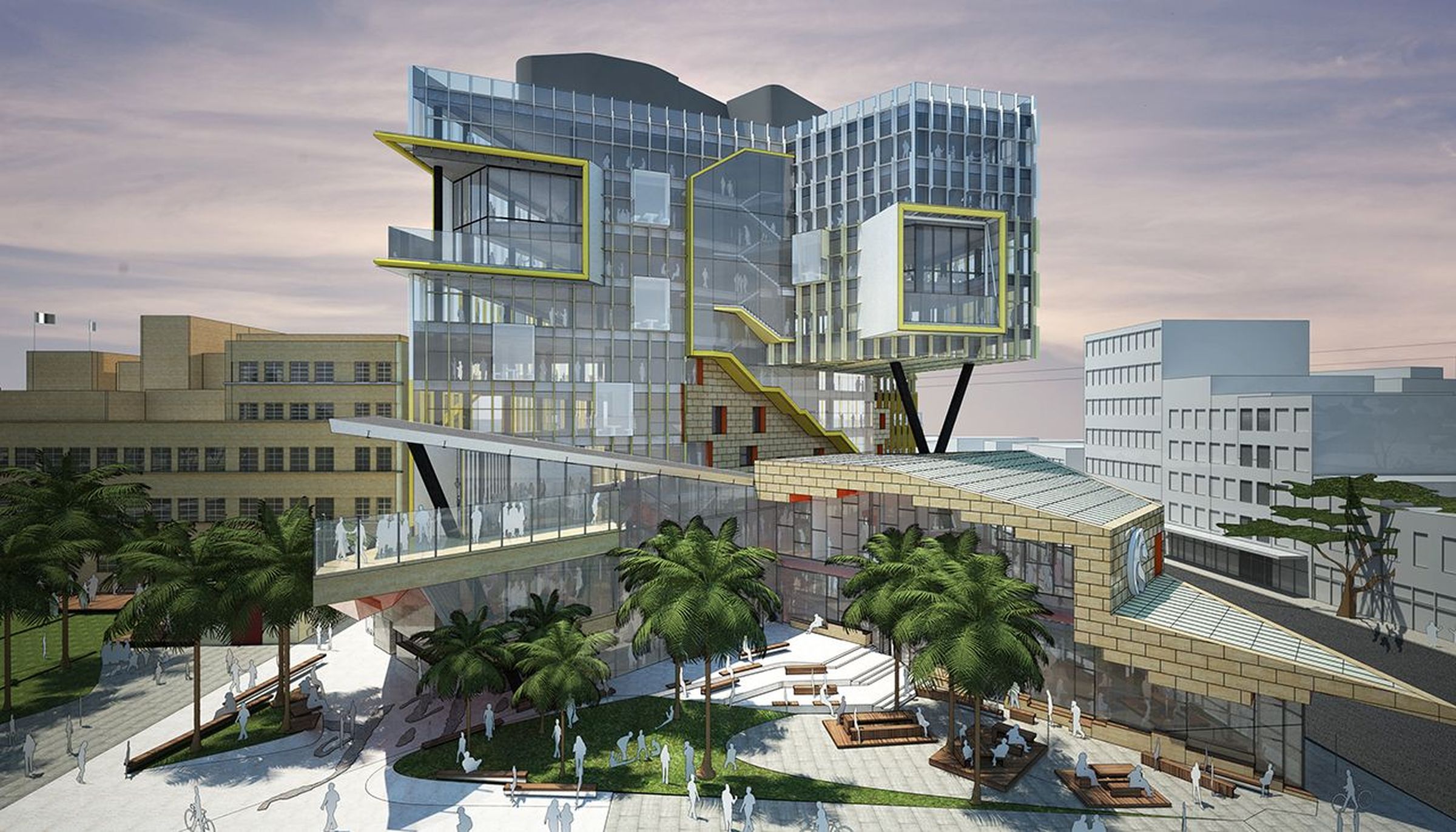 University of Newcastle's new city campus building | ArchitectureAu