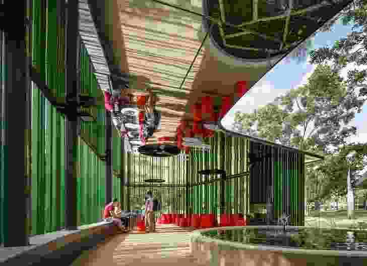 James Cook University, Verandah Walk by Wilson Architects