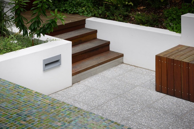 A limited yet elegant palette of elements creates legibility and coherence across the site, while subtle changes in colours, tones and textures provide aesthetic richness and variation.