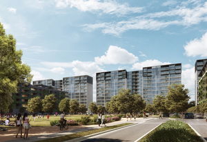 Epsom Road Apartments by Tzannes in association with Fender Katsalidis.