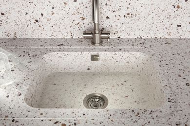 The Due sink, part of Cosentino's Integrity collection.
