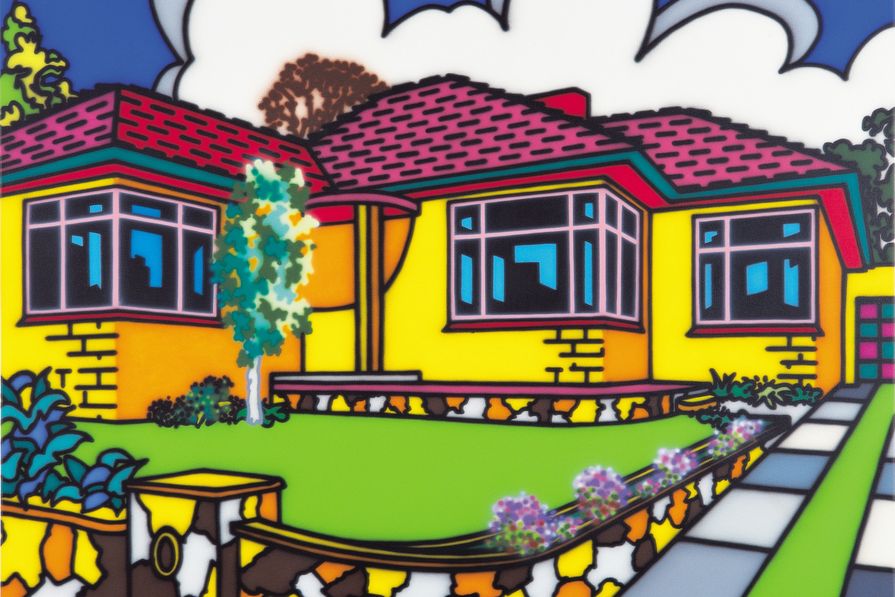 Art of suburbia Howard Arkley (and friends…) ArchitectureAU