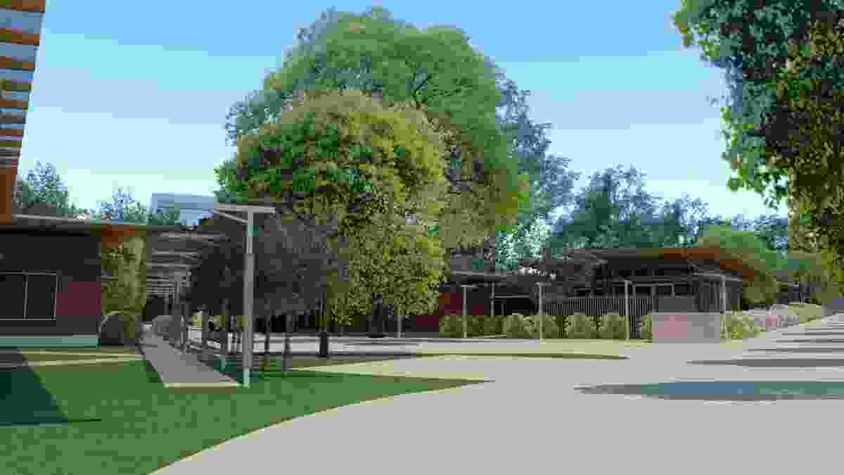 A concept design for the Bedford Park Elder Village by C4 Architects.
