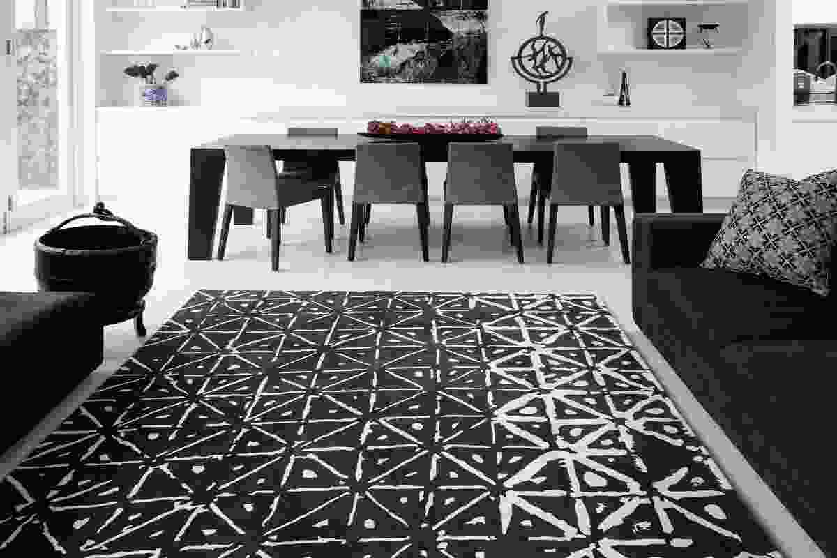 Batik, part of the Hirameki rug collection by Akira Isogawa for Designer Rugs.