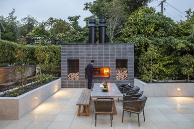 Escea’s latest outdoor wood cooking fireplace, the EK Series Fireplace Kitchen.