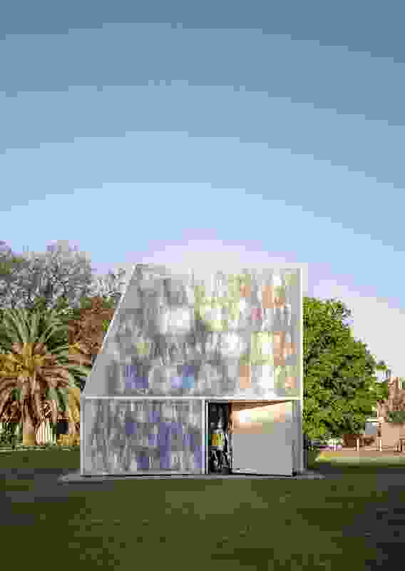 National Commendation for Small Project Architecture: NGV Triennial 2020 Outdoor Pavilions by Boardgrove Architects