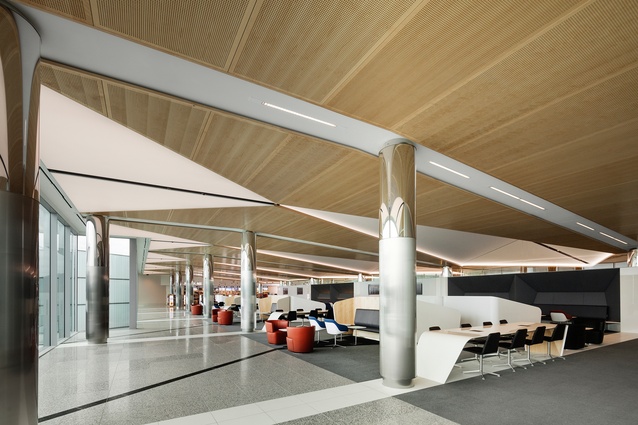 Canberra Airport – International by Guida Moseley Brown Architects.