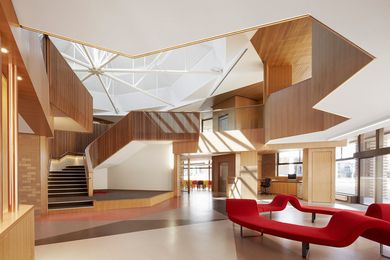 Ormond College Academic Centre by McGlashan Everist.