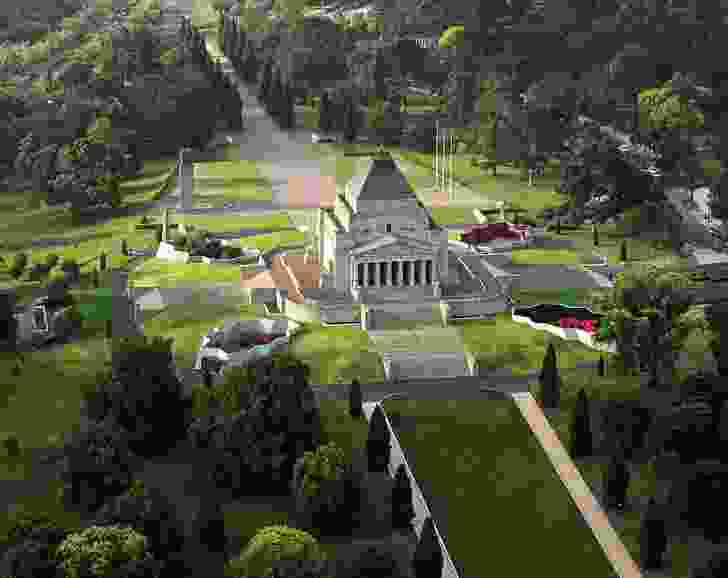 Shrine of Remembrance, Galleries of Remembrance by ARM Architecture.