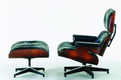 An Eames chair.