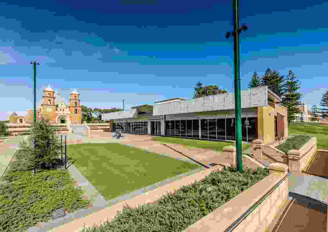 St Francis Xavier Cathedral Precinct, Geraldton by John Taylor Architect.