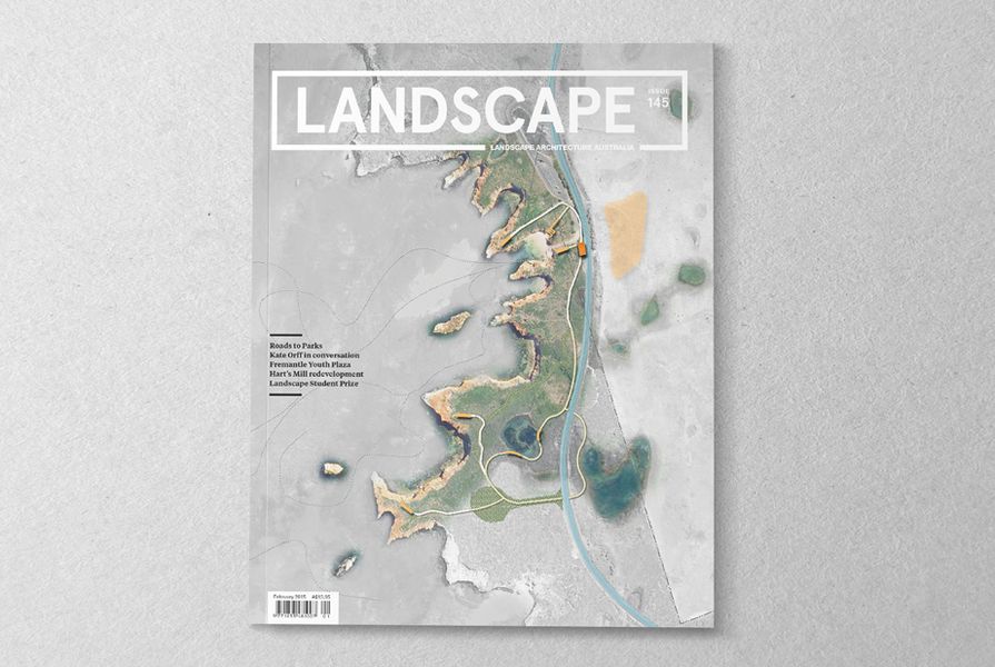 Landscape Architecture Australia 145. Cover image: Bay of Islands precinct plan, Shipwreck Coast Draft Master Plan. 