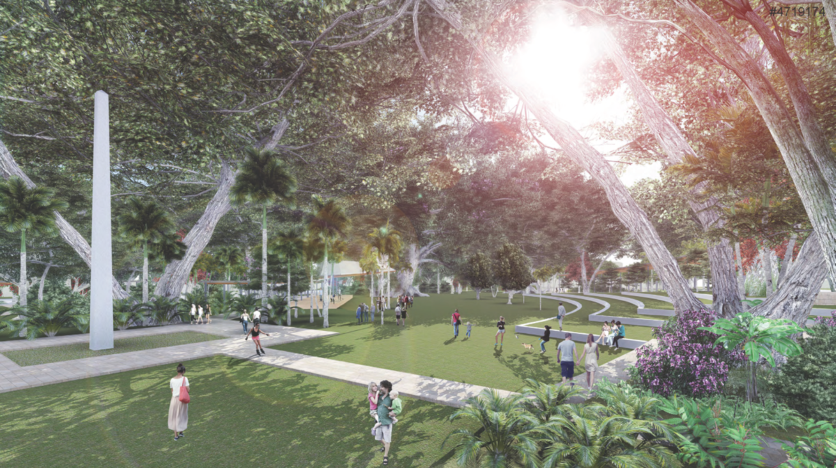 Proposed redevelopment of Munro Martin Park by Andrew Prowse.