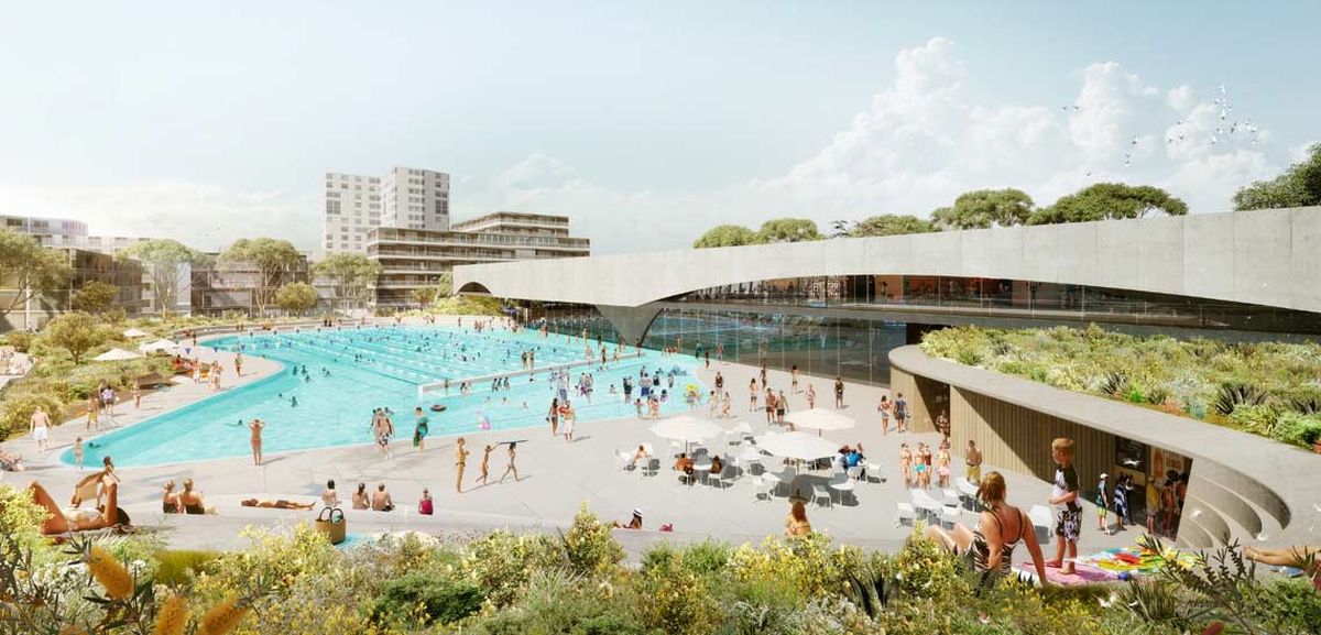 An urban rock pool wins Green Square Aquatic Centre competition ...