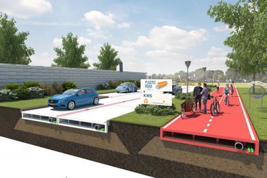 The City of Rotterdam has signed up to trial roads made from 100 percent recycled plastic.