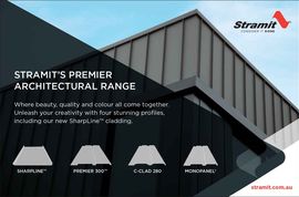 SharpLine cladding by Stramit