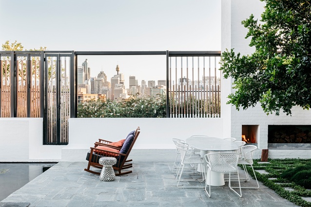 Cleveland Rooftop by SJB.