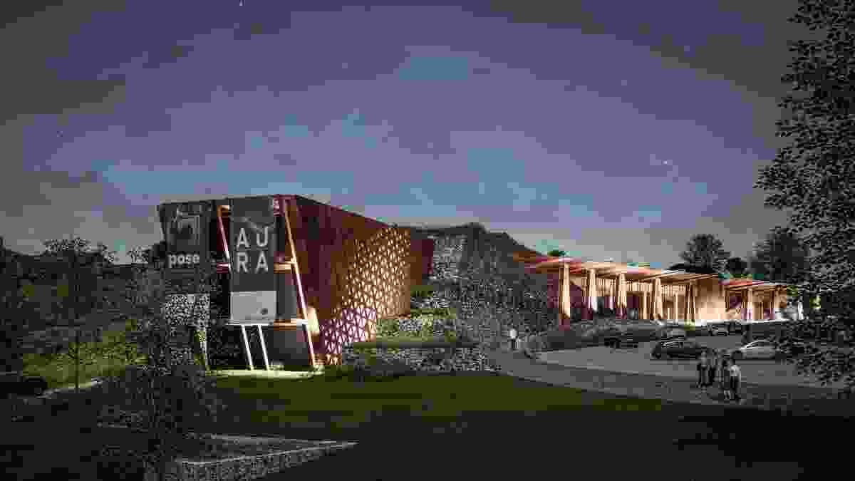 The proposed Gold Pavilion.
