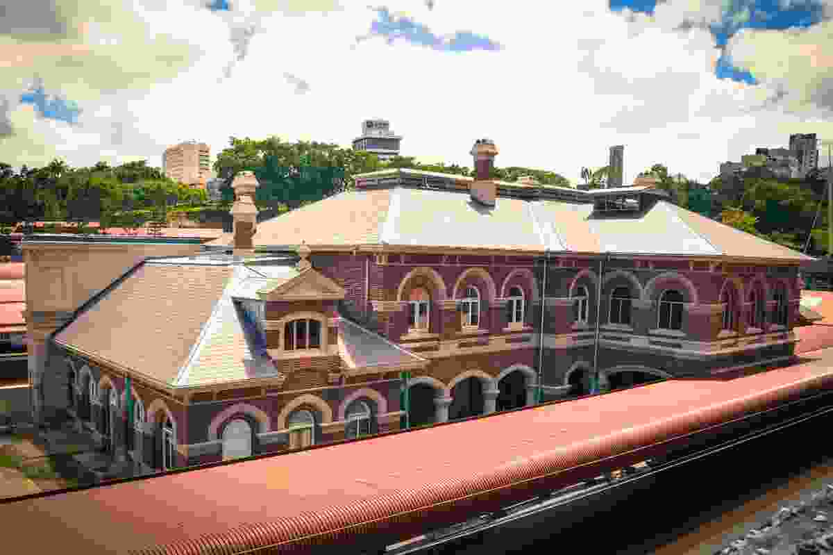 Roma Street Station Heritage Building, Brisbane, by Francis Drummond Greville (FDG) Stanley (1875).