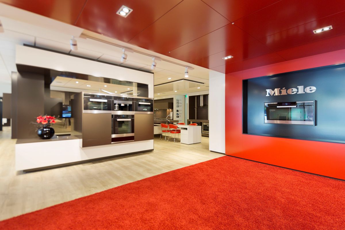 Miele's new refurbished showroom | ArchitectureAU