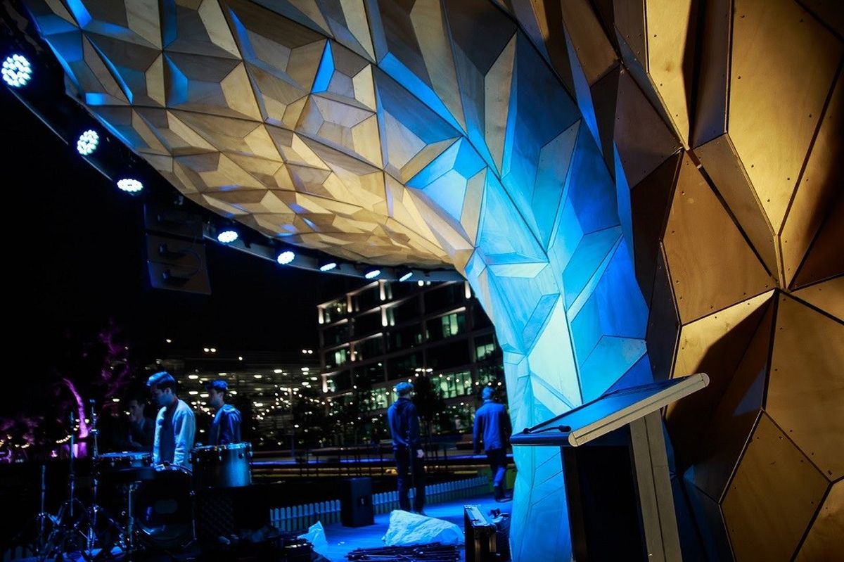 Soundshell designed and built by students wins award | ArchitectureAu