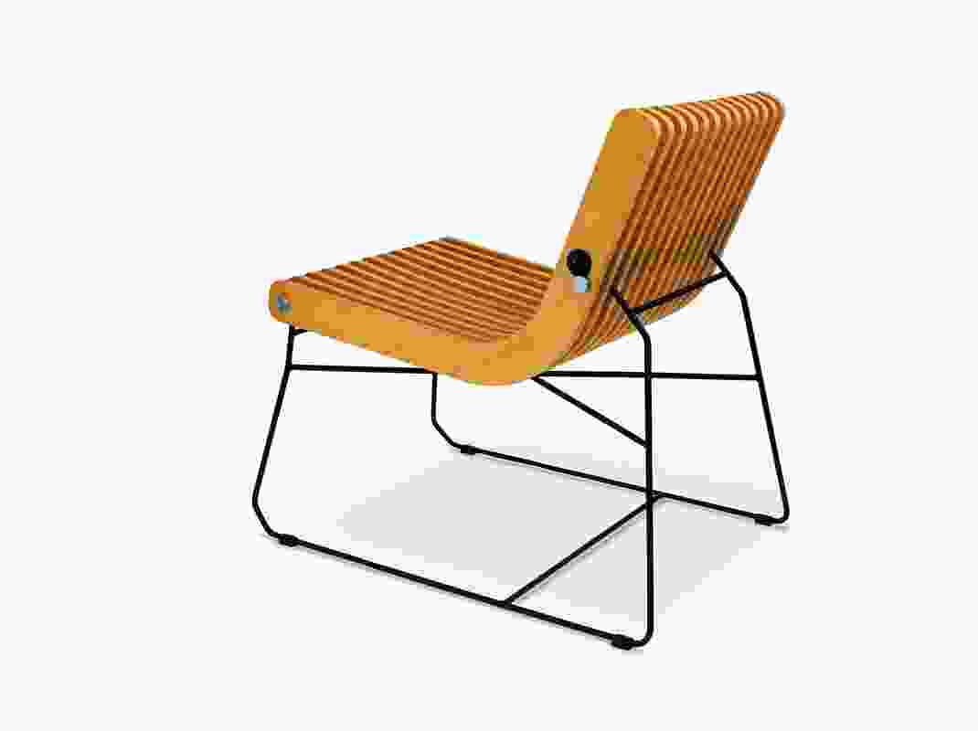 The Squash Me chair, designed in 2008.