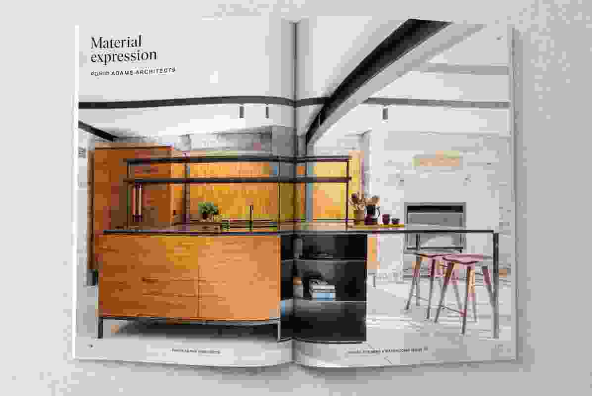Kitchen by Pohio Adams Architects.