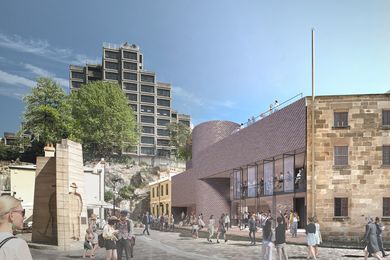 Proposal for 43-45 George Street The Rocks by Smart Design Studio.
