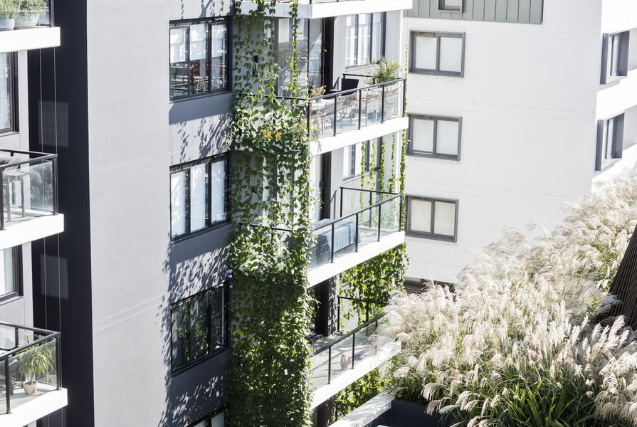 Eve Apartments by 360 Degrees Landscape Architects.