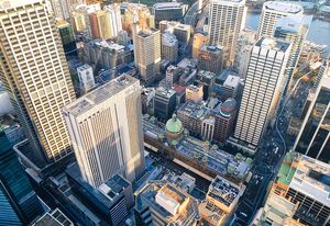 The city of Sydney in New South Wales.