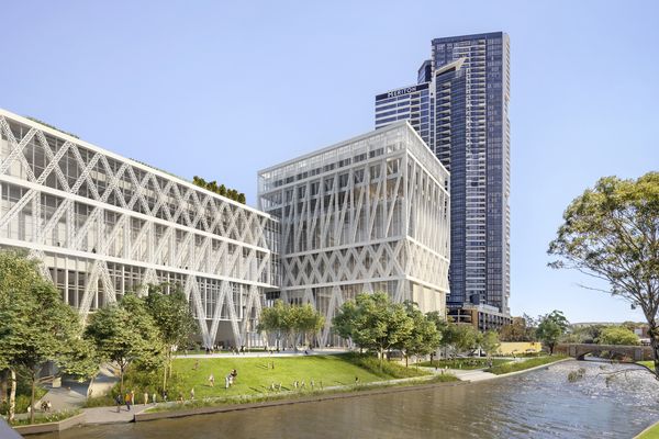 Revised design of Powerhouse Parramatta by Moreau Kusunoki and Genton.