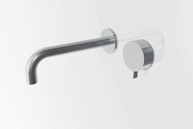 Naoto Fukasawa wall-mount mixer and spout for Fantini.