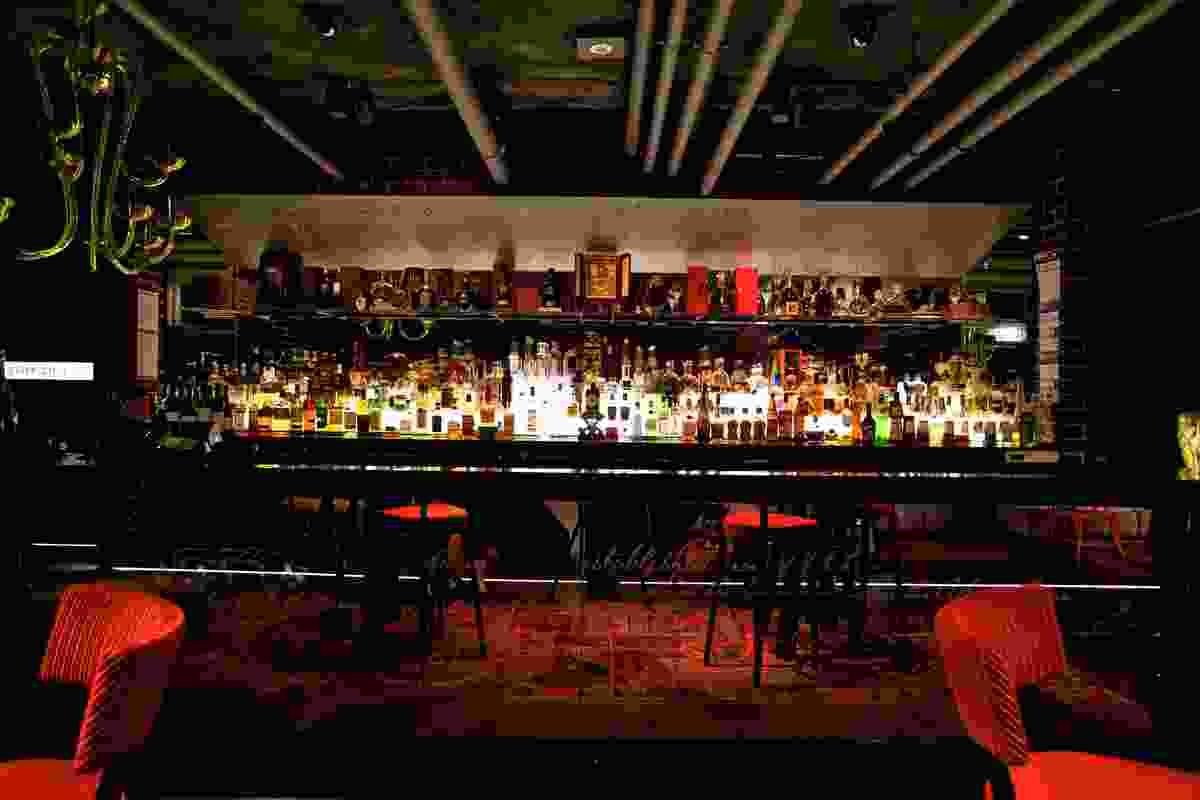 The Atlantic Restaurant and Den lounge bar, Crown Casino – Blackmilk Interior Design