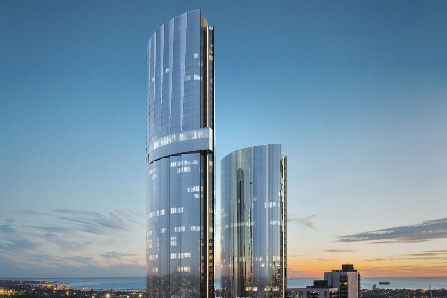 Cox Architecture S Melbourne Square Towers Unveiled Architectureau