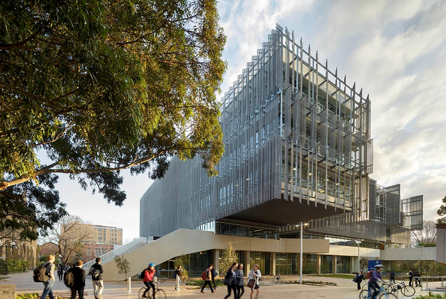 The Melbourne School of Design by John Wardle Architects and NADAAA. The University of Melbourne is now Australia's top-ranked school for architecture, according to the QS World University Rankings.