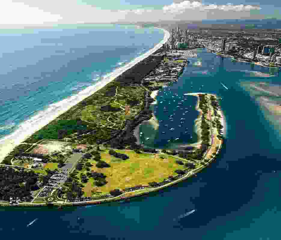 Southport Spit Masterplan by Aspect Studios won the Award of Excellence in the Landscape Planning category and a Regional Achievement award in the 2021 AILA QLD Landscape Architecture Awards