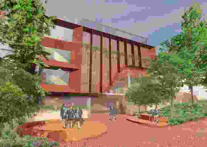 The proposed Scientia Project at Monte Sant'Angelo Mercy College by Hayball.