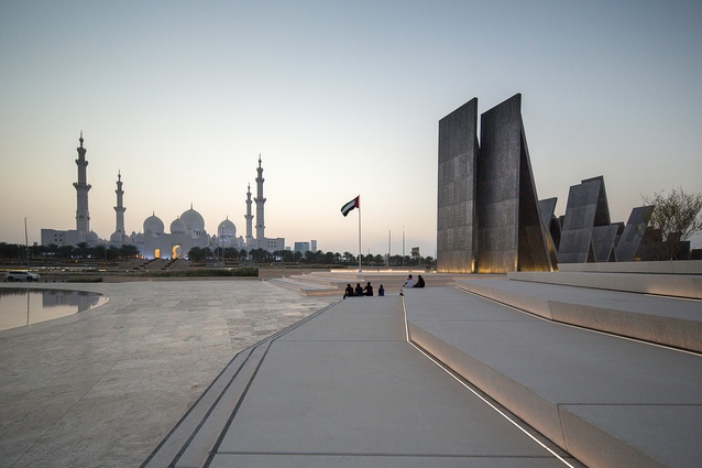 Urban Arts Projects Memorial Monument and Pavilion of Honour (Abu Dhabi, United Arab Emirates) by Idris Kahn with Bureau Proberts.