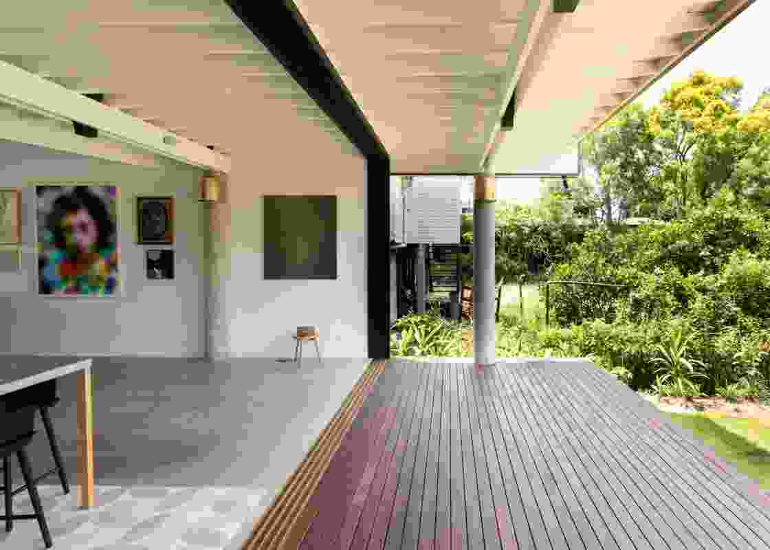 Attic Undercroft House by Marc & Co. Architects + Baber Studio.