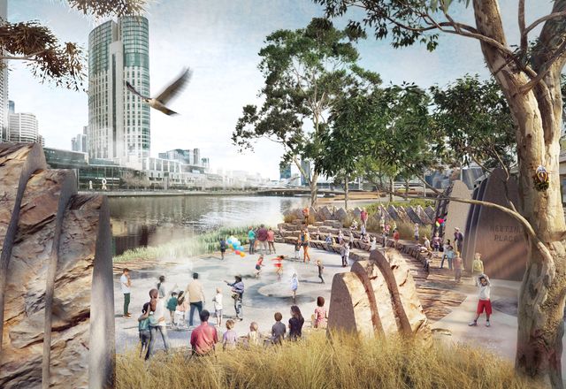 A wide range of stakeholders is involved
in the planning and design of Melbourne’s
Greenline Project, including Traditional
Custodians, private sector, government and
community.