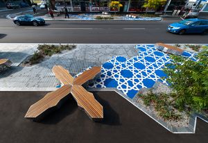 Afghan Bazaar Cultural Precinct by Hassell/Sinatra Murphy.