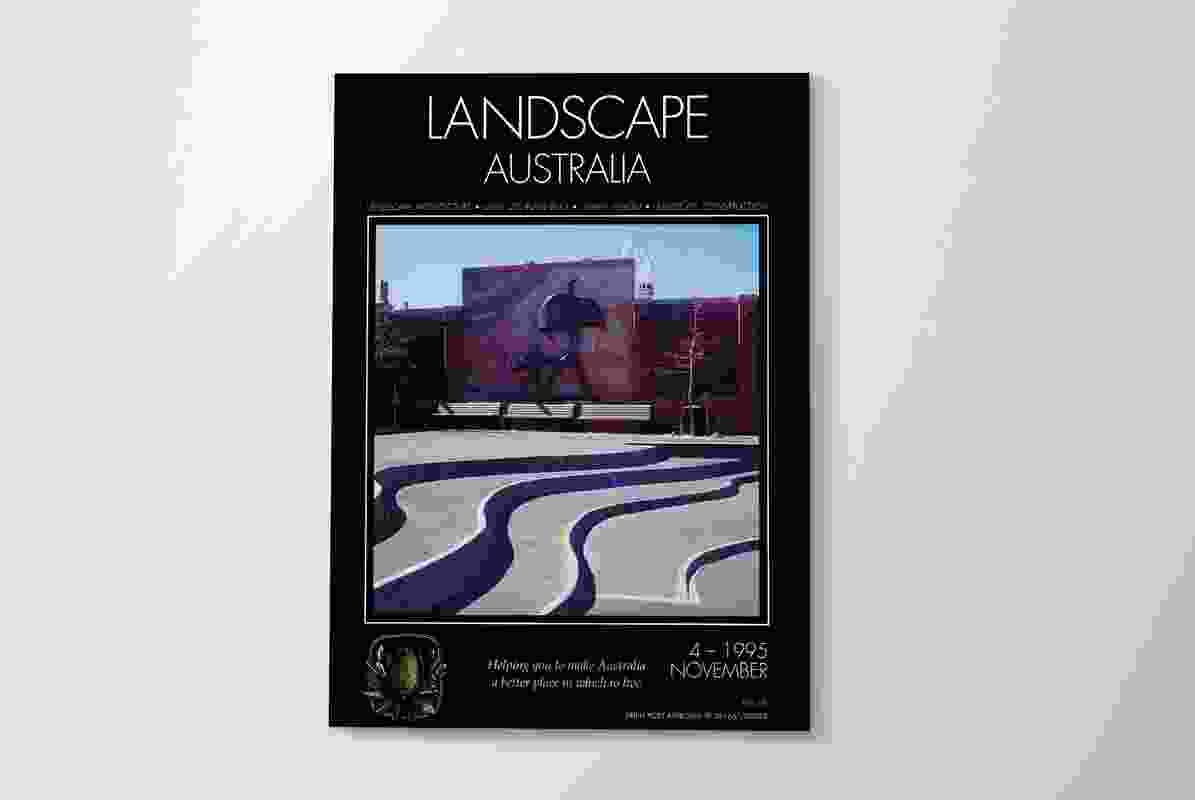 Landscape Australia issue 68, November1995. 