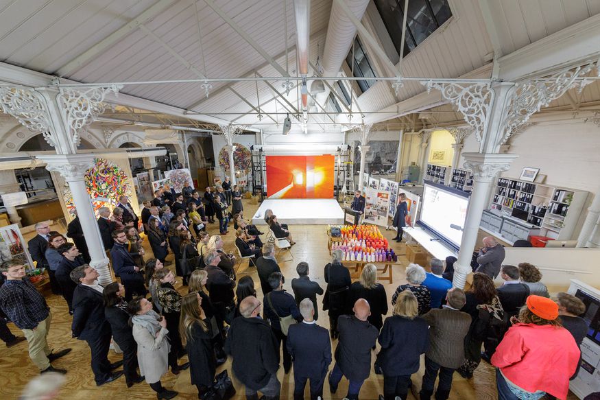 John Wardle Architects' tapestry unveiled | ArchitectureAU