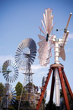 Reconstructions of the windmill imported in 1876 by the Qld Department of Public Works.