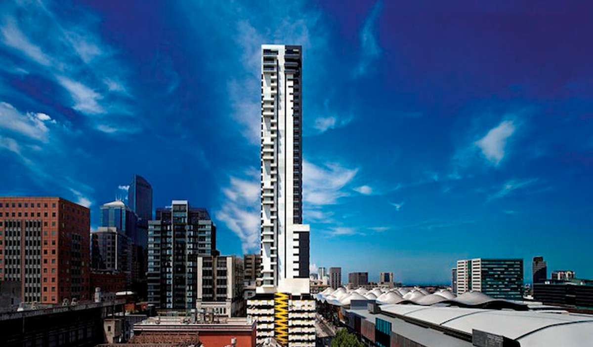 The Neo200 building in Melbourne.