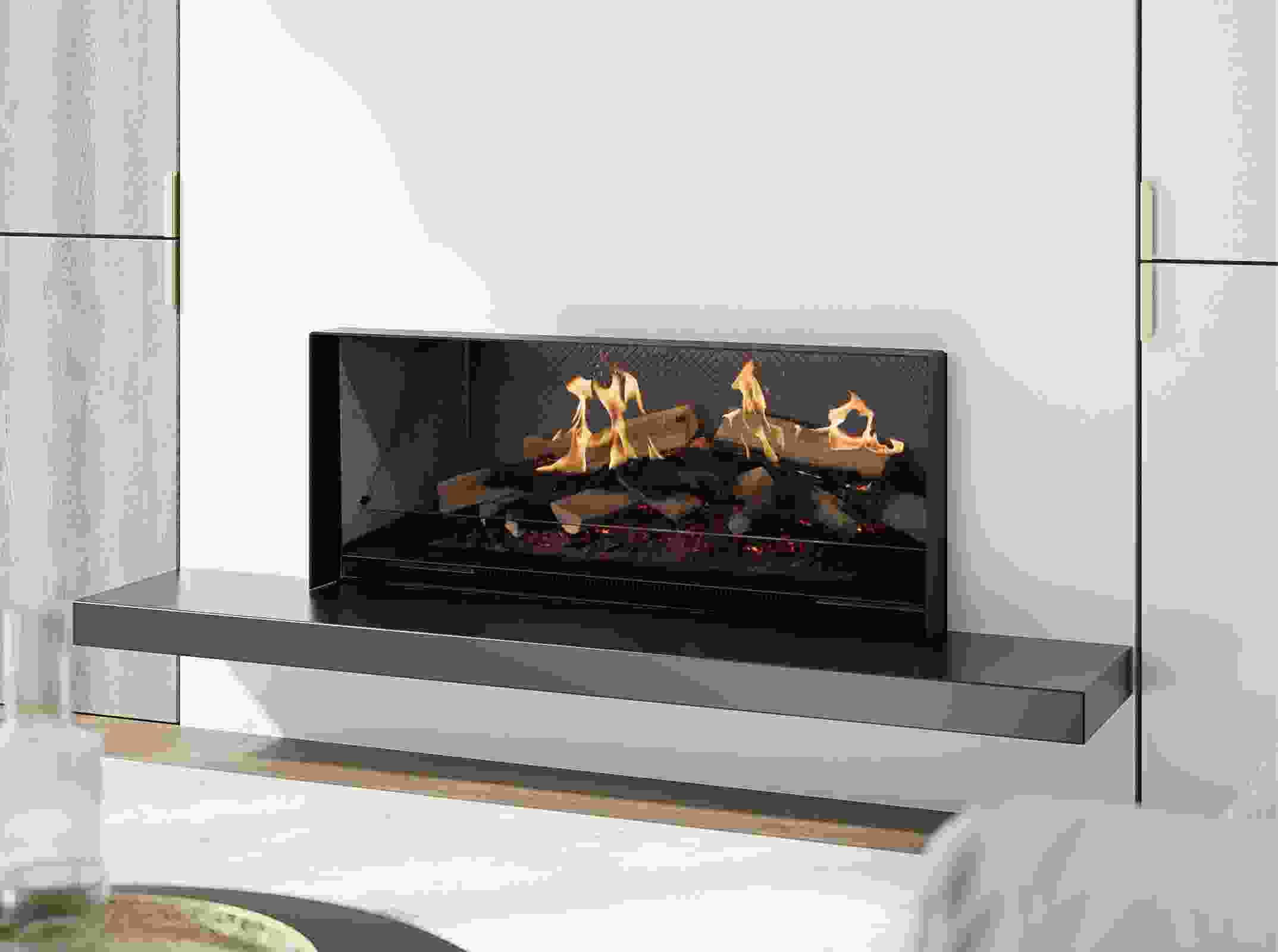 LE Series Holographic Electric Fireplaces from Escea | ArchitectureAu